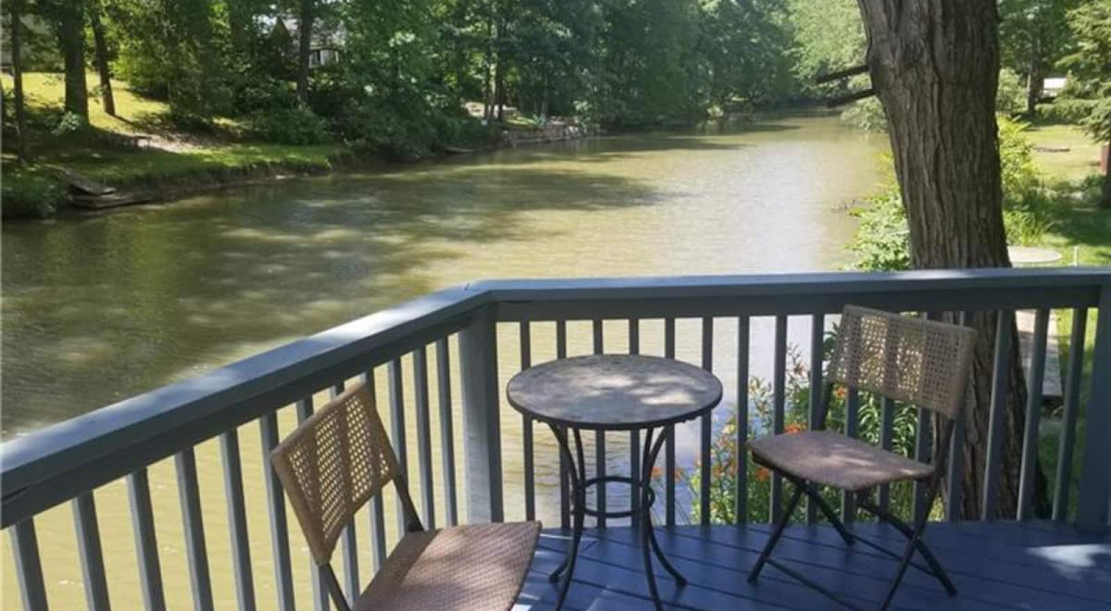 View of Creek from patio